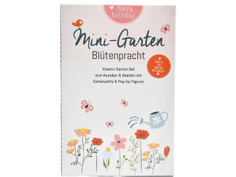 Wunderle Mini-Garten Blütenpracht Kreativ-Garten-Set zum Aussäen und Basteln