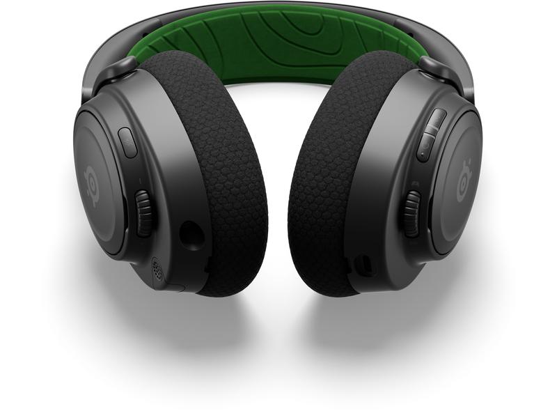Steel Series Headset Arctis Nova 7X Grün/Schwarz Kabelloses Gaming-Headset mit Surround-Sound