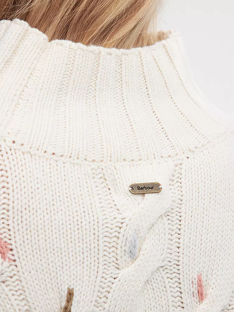 BARBOUR Pullover FLEUR  weiss