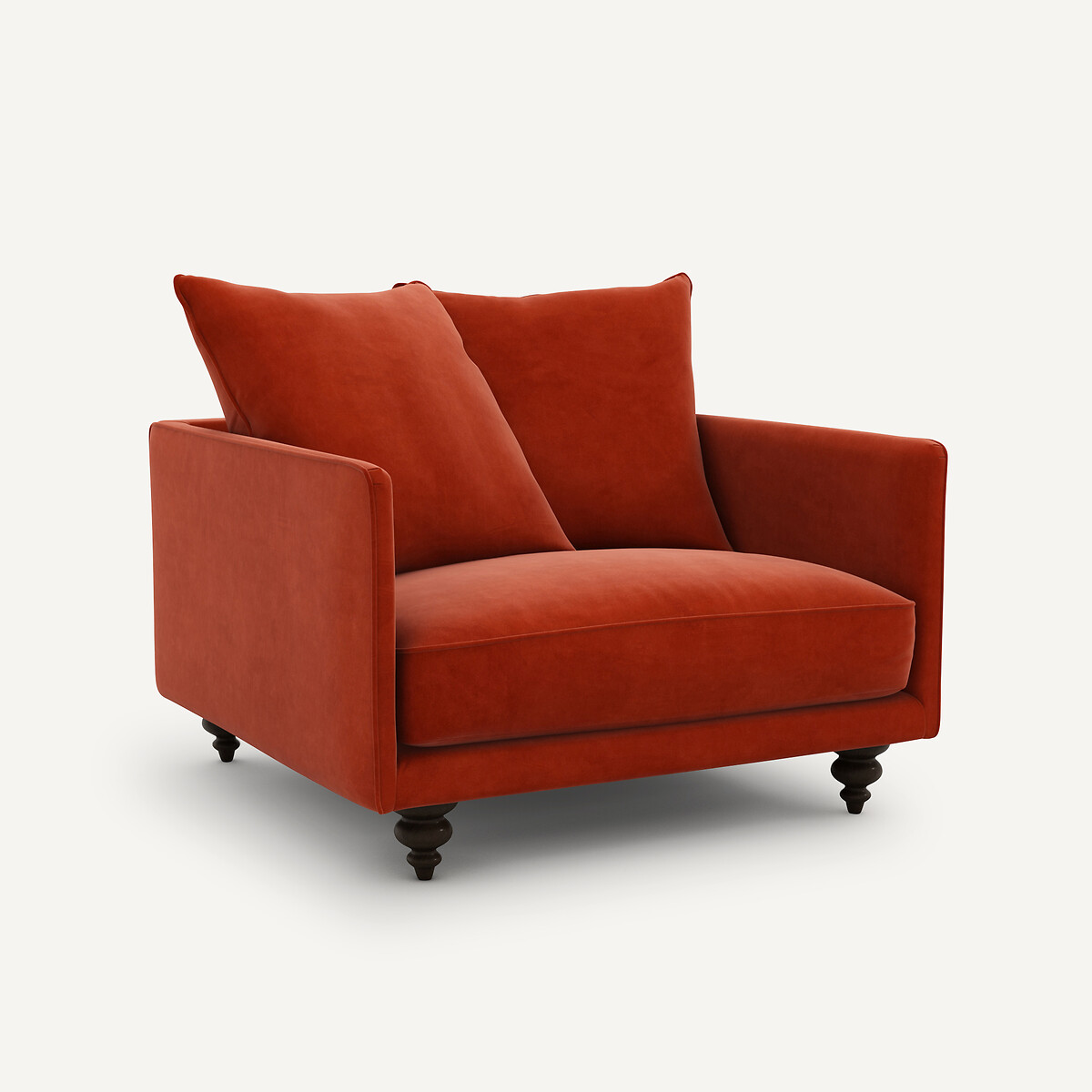 AM.PM<br> Poltrona de veludo, Lazare