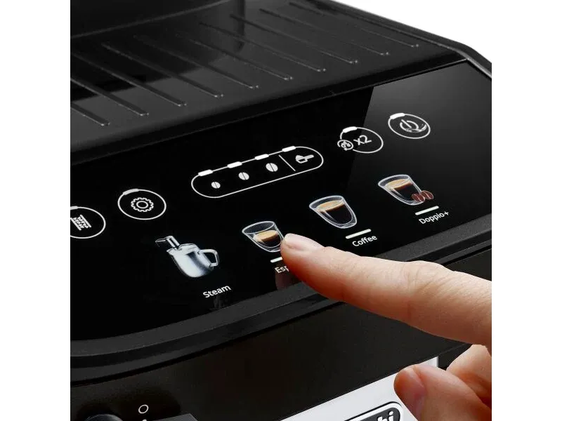 De'Longhi Eletta Cappuccino Evo ECAM46.860.B - Automatisk kaffemaskine med mælkeskummer - 15 bar - sort