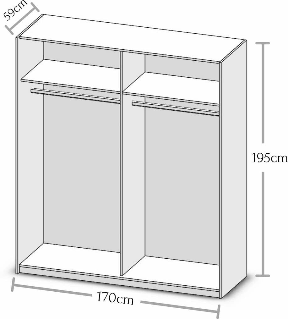 Schwebetürenschrank Patras