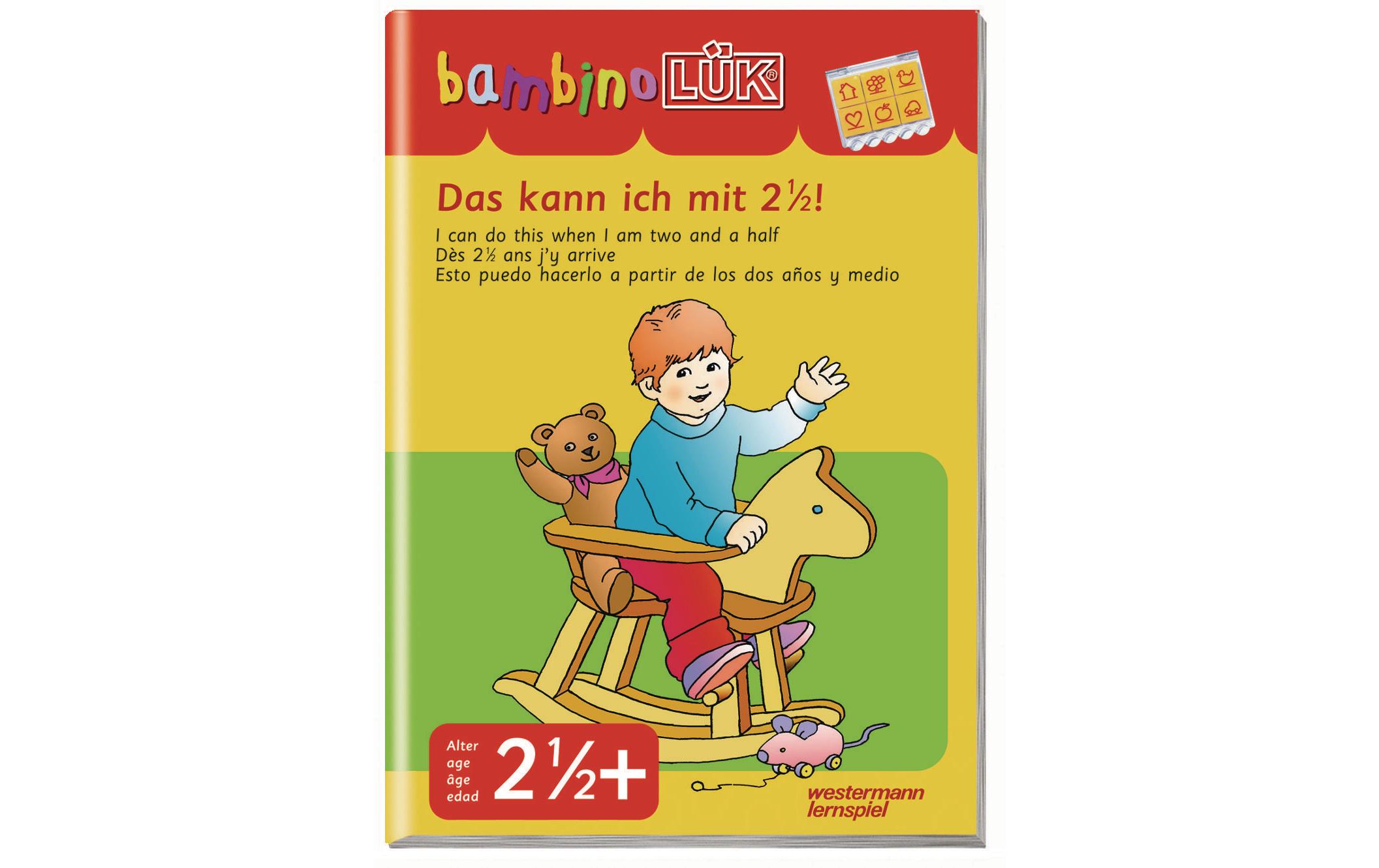 bambinoLÜK Das kann ich mit 2 1/2!Lernspiel