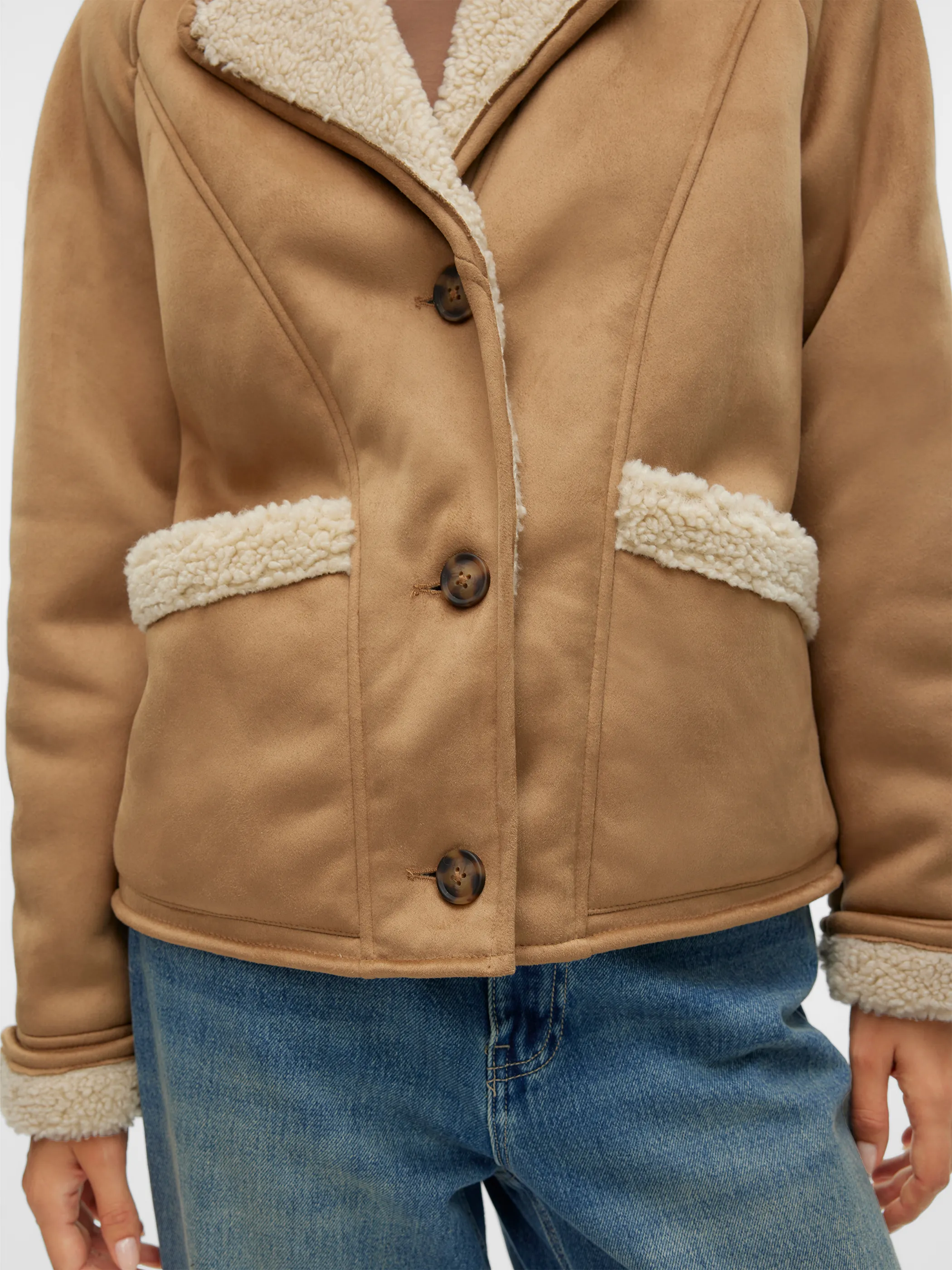 Vero Moda VMELLA SHERLING JACKET Jacke
