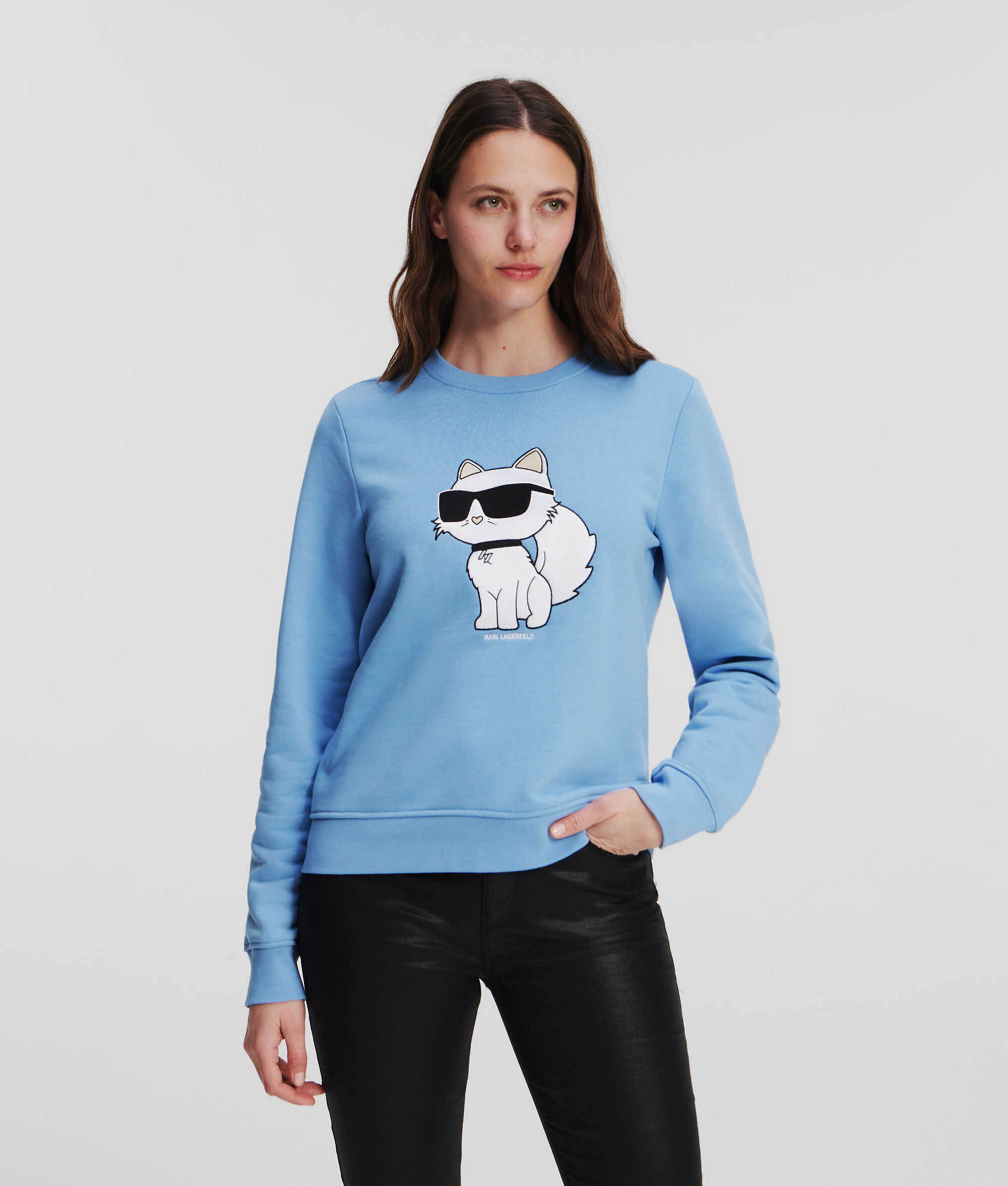 SWEAT-SHIRT CHOUPETTE KARL IKONIK