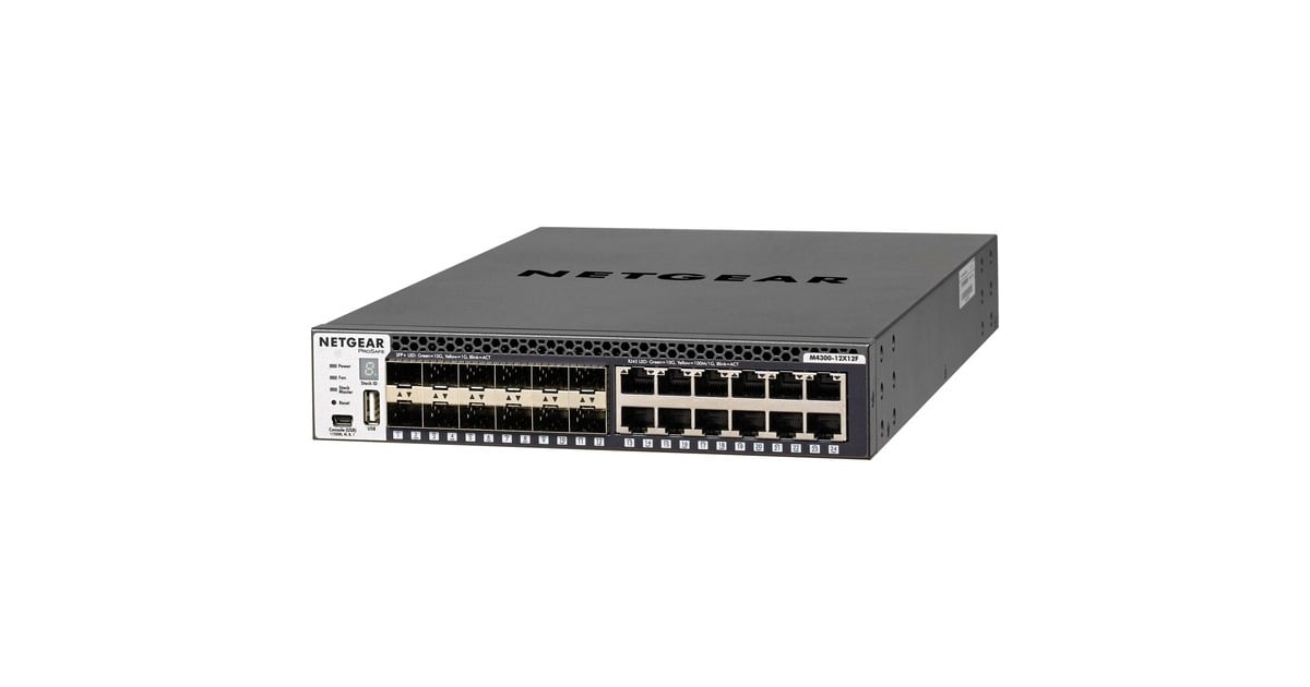 NetgearProSAFE M4300-12X12F (XSM4324S) switch