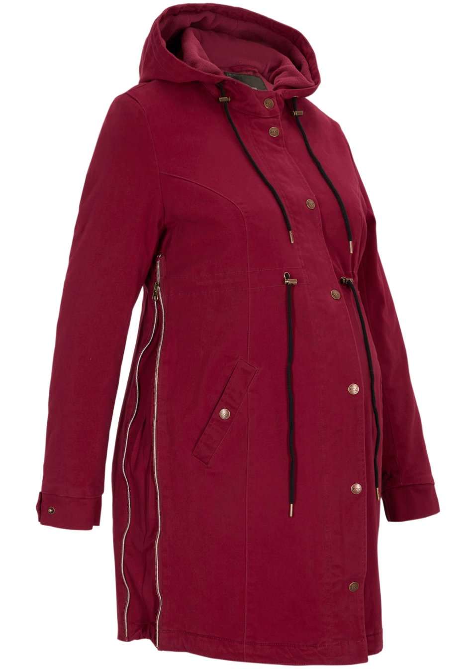Parka de grossesse avec doublure polaire douillette