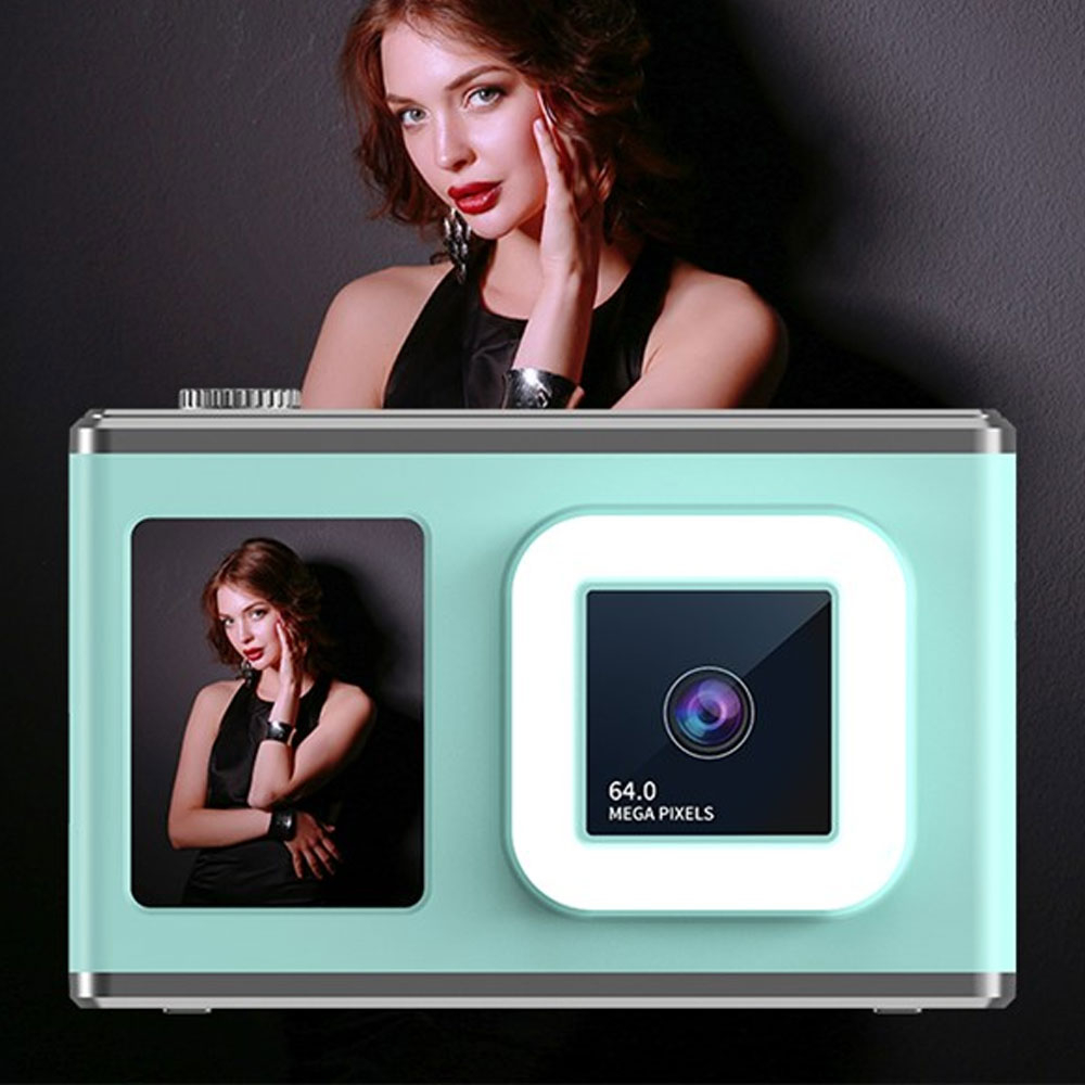 64MP Kamera Fotoapparat Digitalkamera mit LED Licht / 2.4