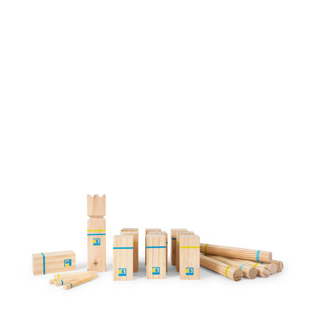 Leuk spel voor buiten met familie/vriendenKubb - Officiële Maat