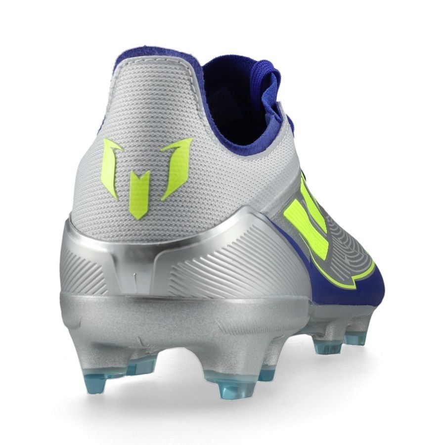 adidas F50 Messi Pro FG La Vida Rapida - Argenté/Jaune/Bleu