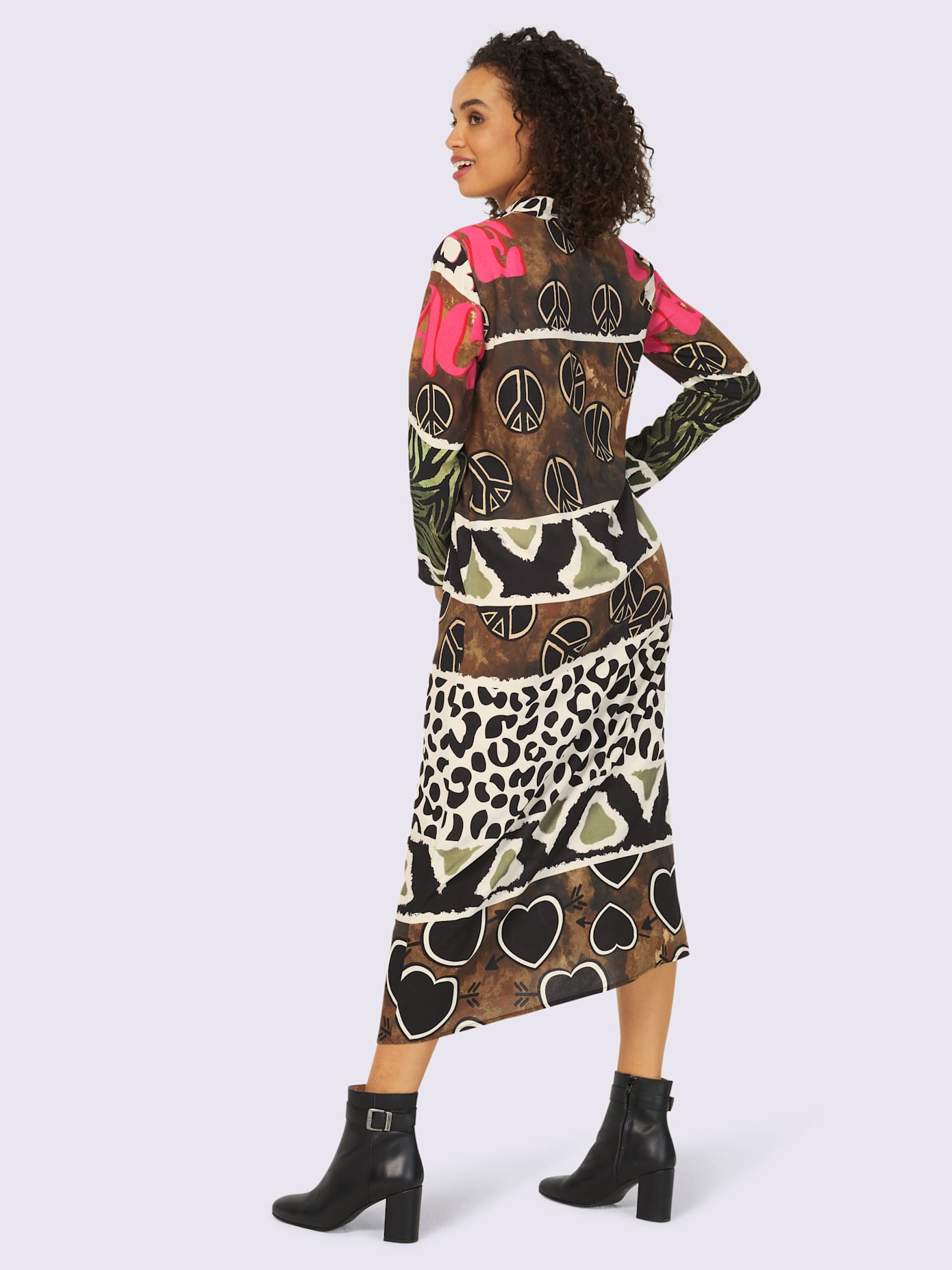 Robe imprimée joli imprimé
