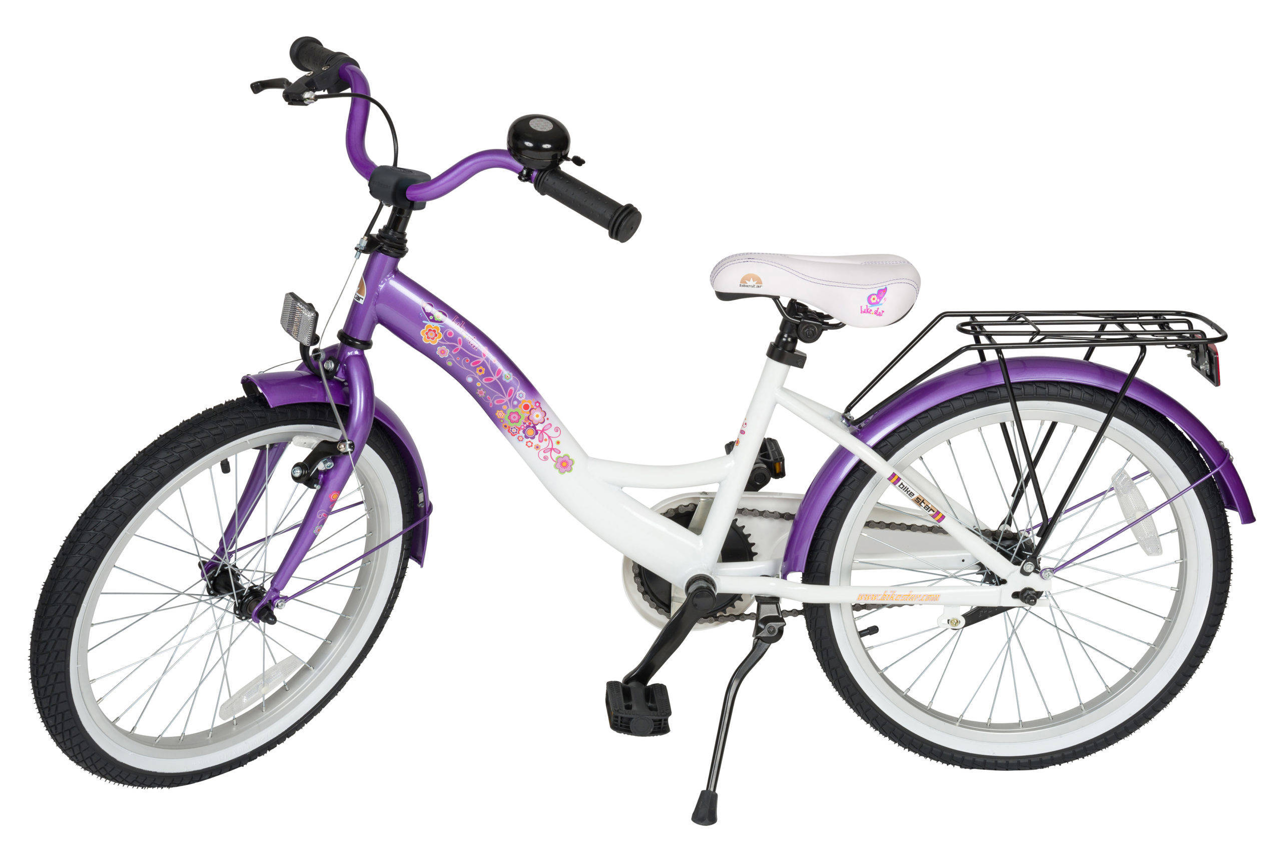 BikeStar Classic kinderfiets 20 inch lila