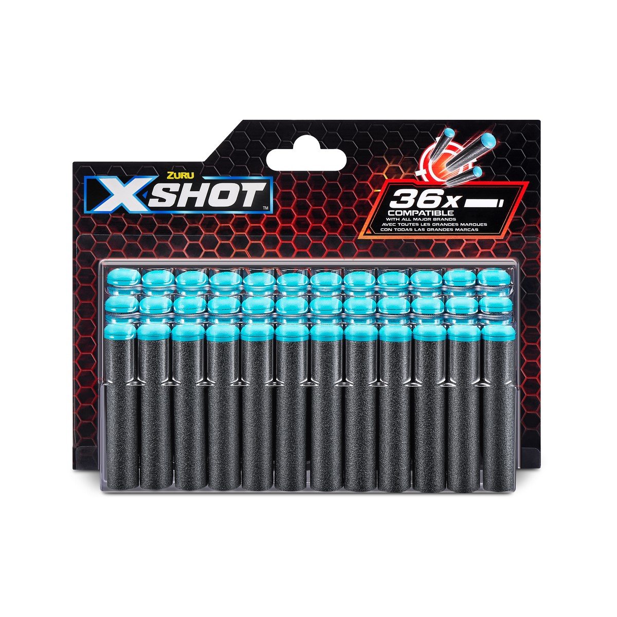 Pack de 36 fléchettes - X Shot