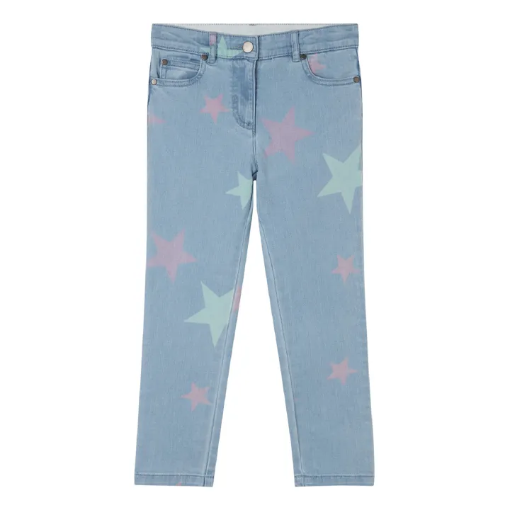 Stella McCartney Kids Jean Slim Etoile | Bleu