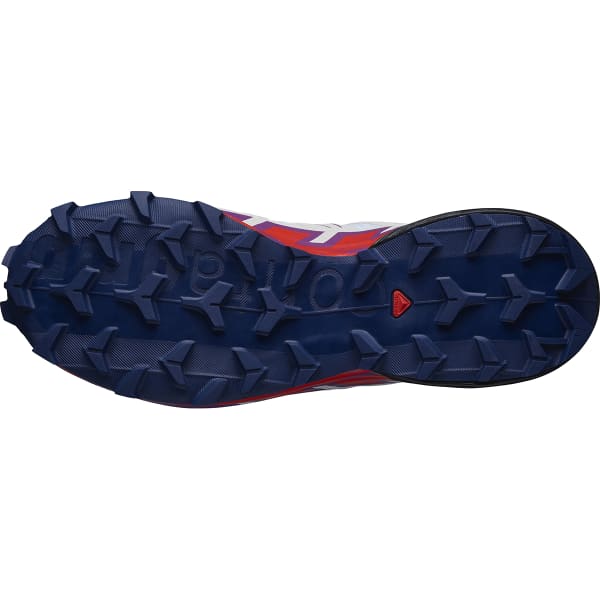 Chaussure trail SALOMON SPEEDCROSS 6 W WHITE/SPARKLING GRAPE/FIERY RED