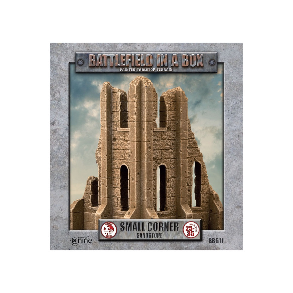 Battlefield in a Box: Sandstone - Small Corner