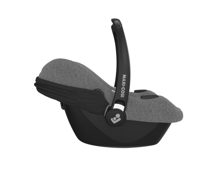 CabrioFix i-Size 0 - 12 M  40 - 75 cm   0 - 12 kg    i-Size-Sicherheit |    3,2 kg leicht |    Flexibles Travelsystem |    Großes, schützendes Sonnenverdeck |