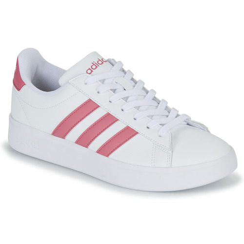 Adidas Sportswear - GRAND COURT 2.0 - Blanc / Rose
