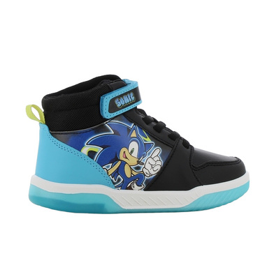 Sonic Blinkende Sneakers, Black/Blue