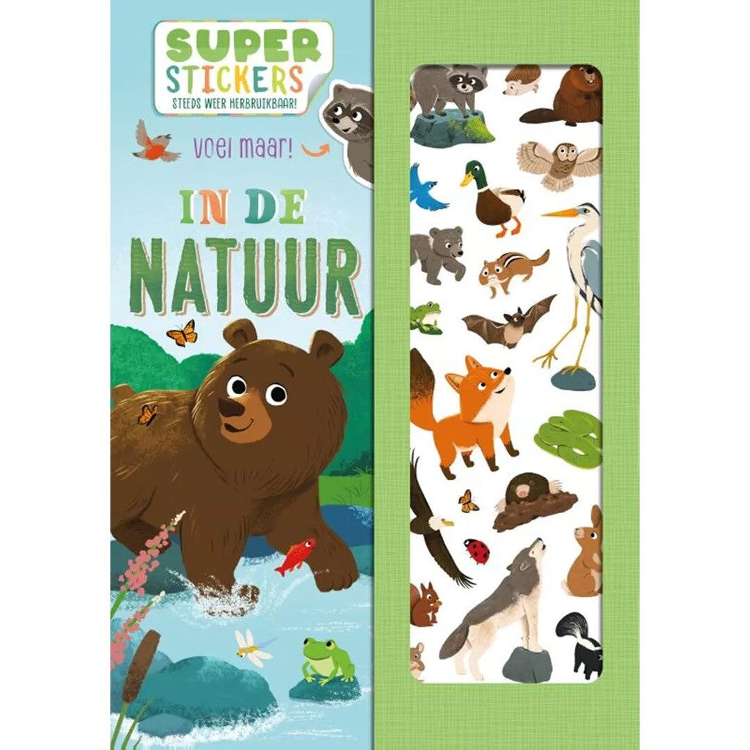 Uitgeverij rebo superstickers in de natuur