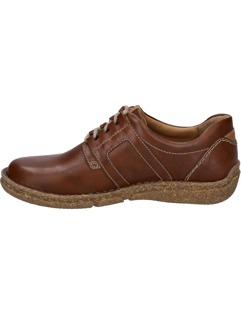 Halbschuh Neele 44, brandy-kombi
