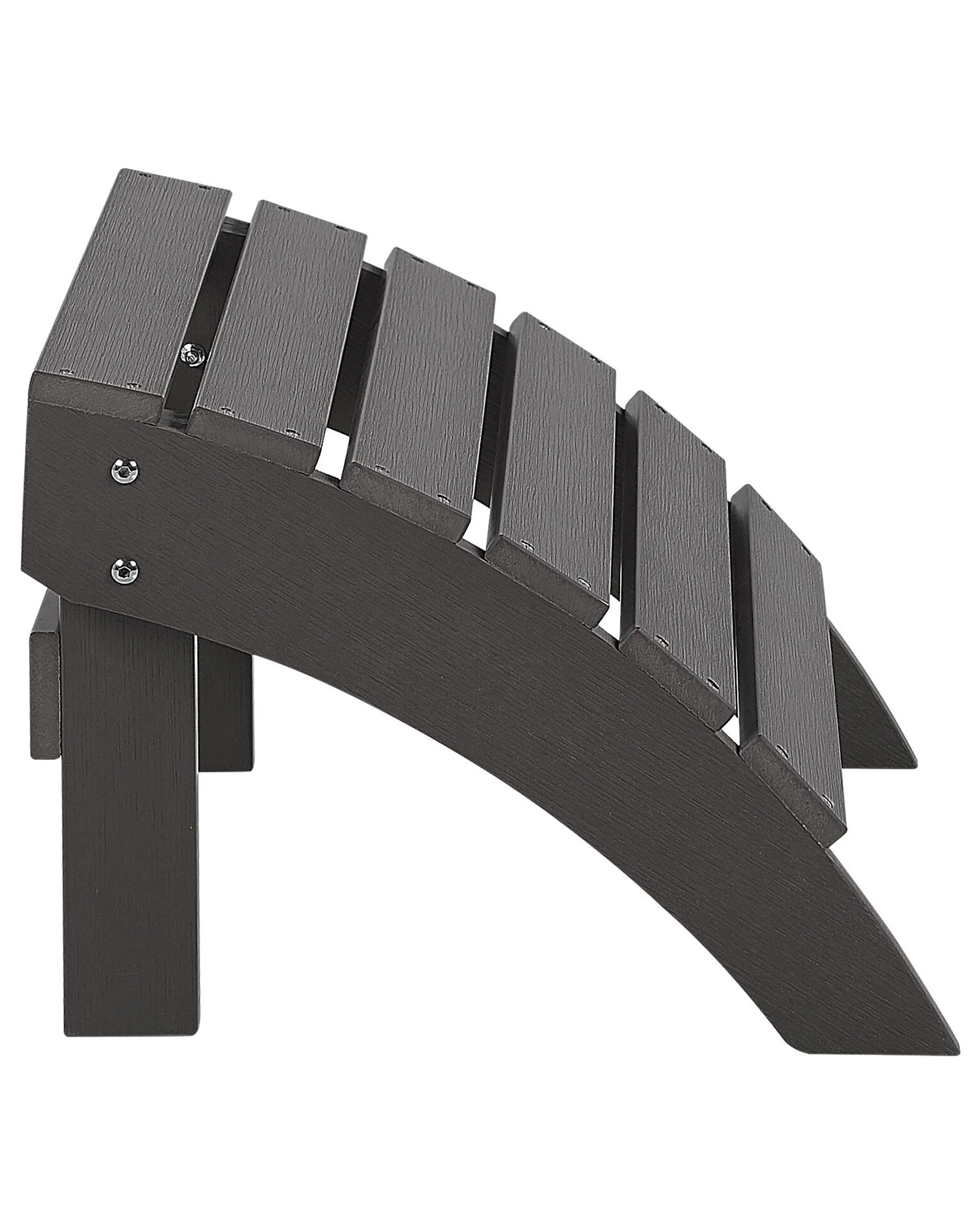 Tuinpoef ADIRONDACK Donkergrijs