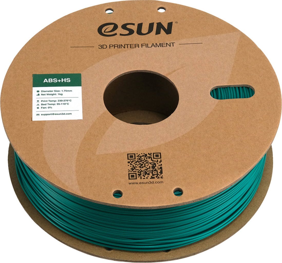 eSUN  ABS+HS Green, 1,75 mm / 1000 g    ABS-Material für den High Speed-Druck