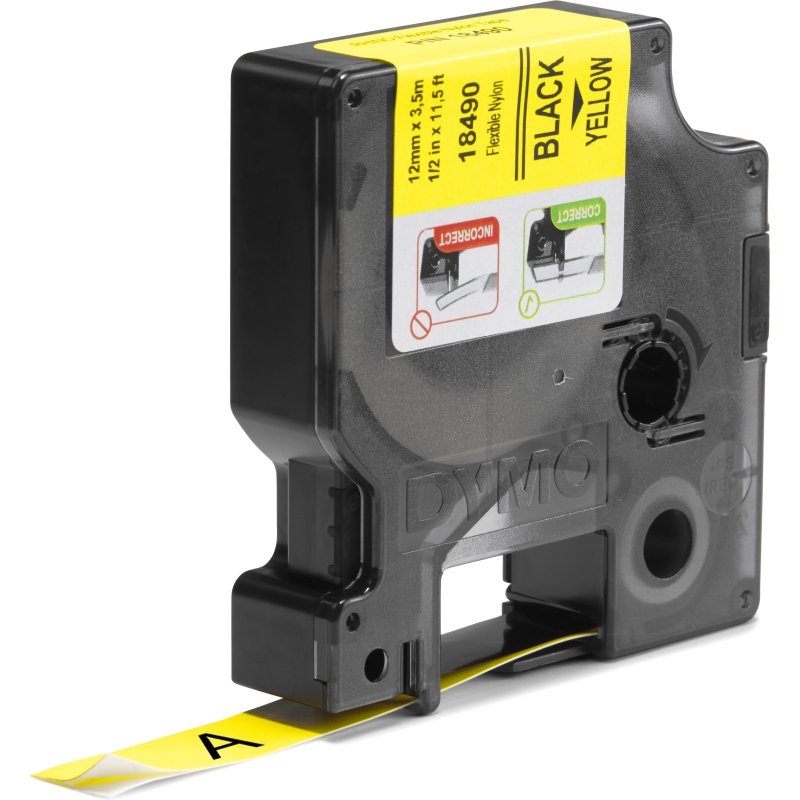 DYMO RHINO Etiquette industrielle souple en nylon