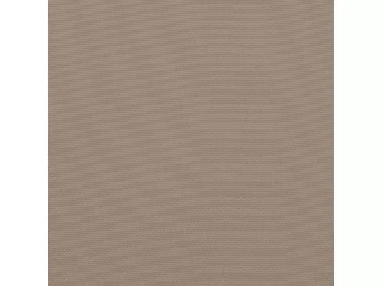 Coussin de palette taupe 120x40x12 cm tissu