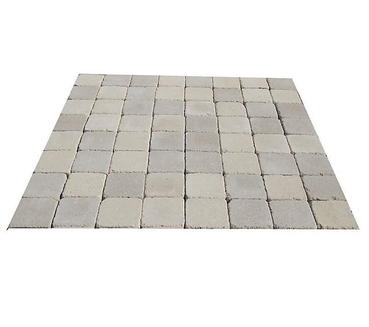 Pavé Blooma Antinéa ton pierre 10 x 10 cm, ép.3,7 cm