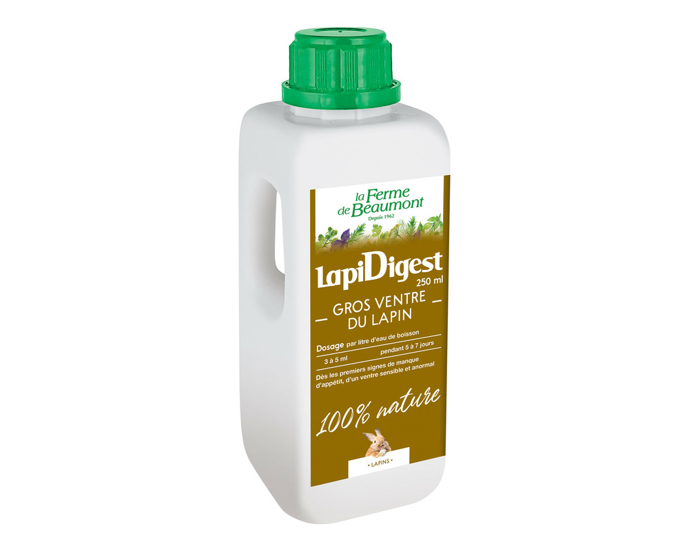 Lapidigest 250 ml • gros ventre du lapin, hygiène intestinale