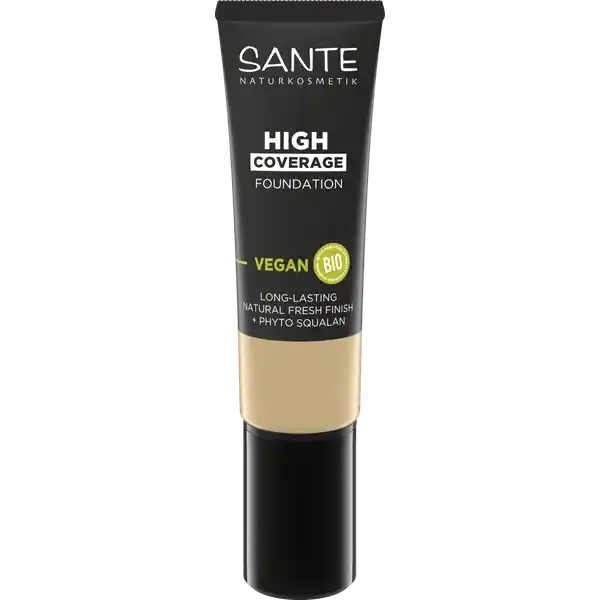 High Coverage Foundation 02 Warm Ivory
