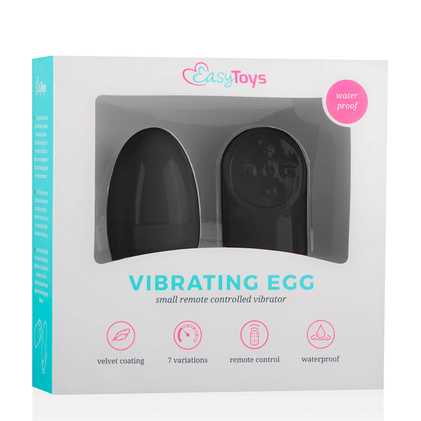 EasyToys Vibratie Ei - Zwart
