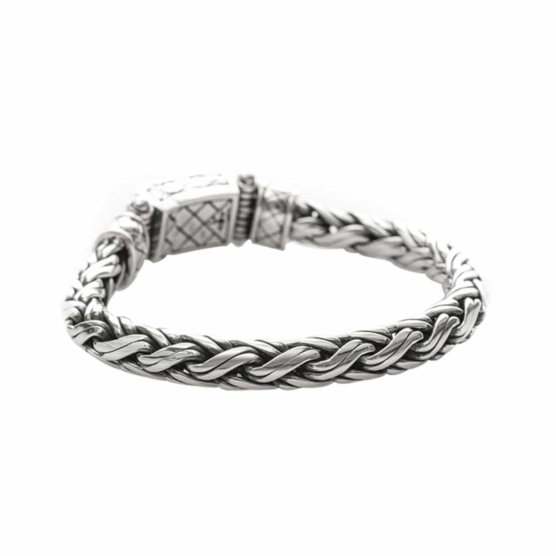 Bracelet homme argent exotique