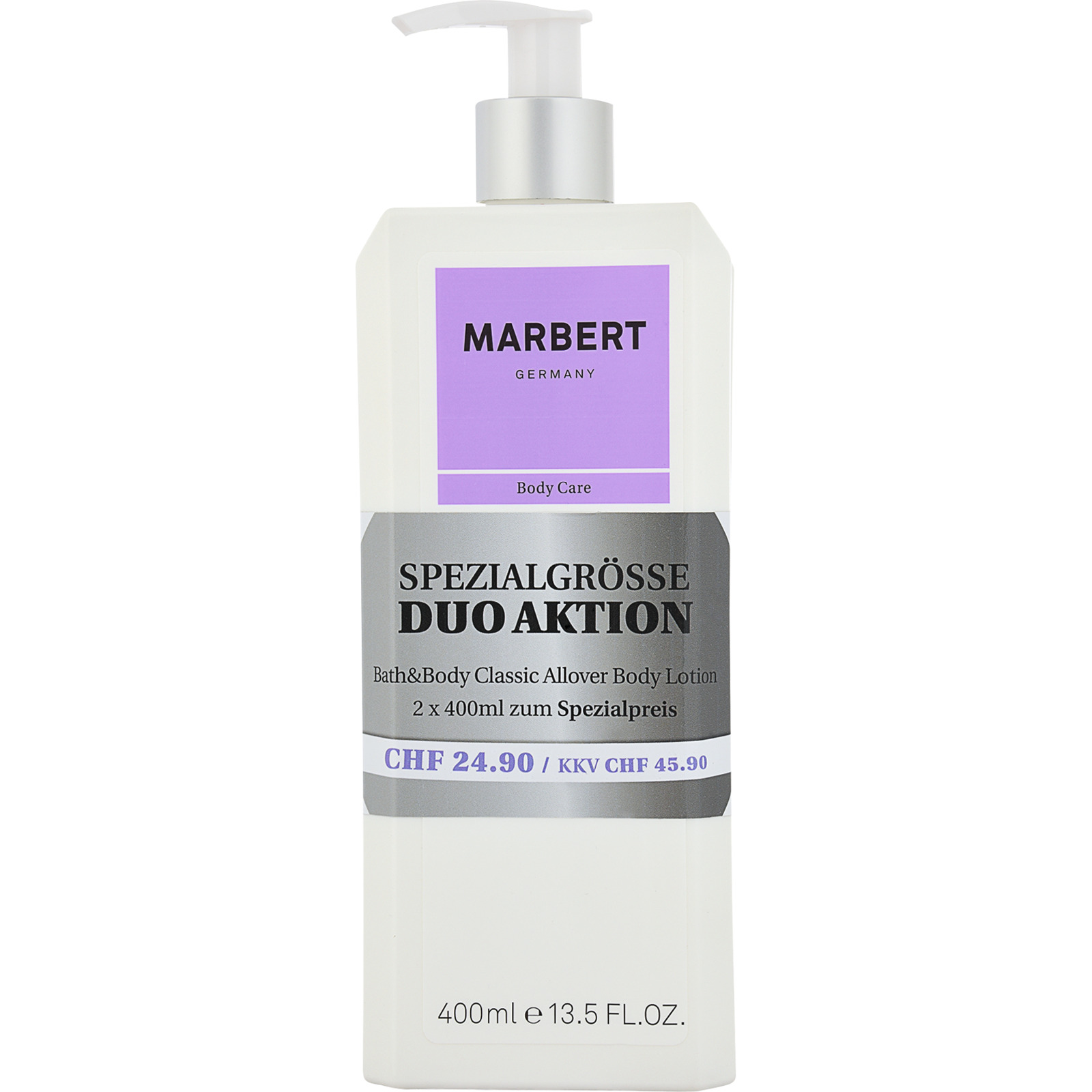 Marbert Bath & Body Classic Körperlotion 2 x 400 ml