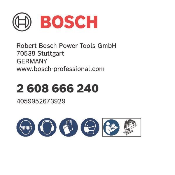 Bosch 2608666240 PRO Stl AIZ 32 APIB Multitool 32x50 mm