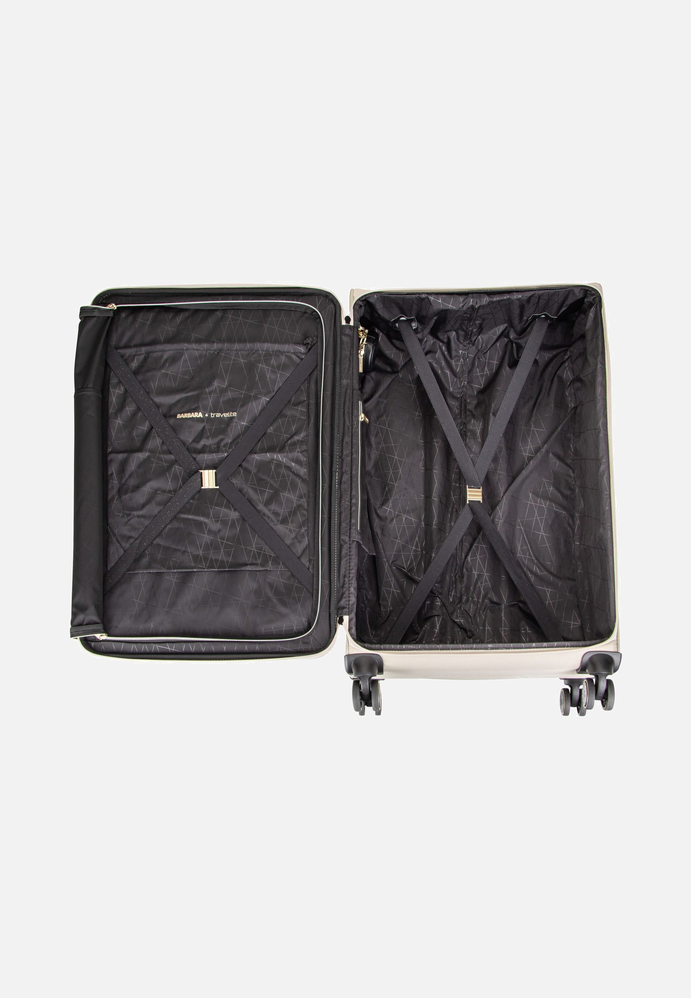 Barbara Stepp 4W Trolley L Satin Nude - Koffer