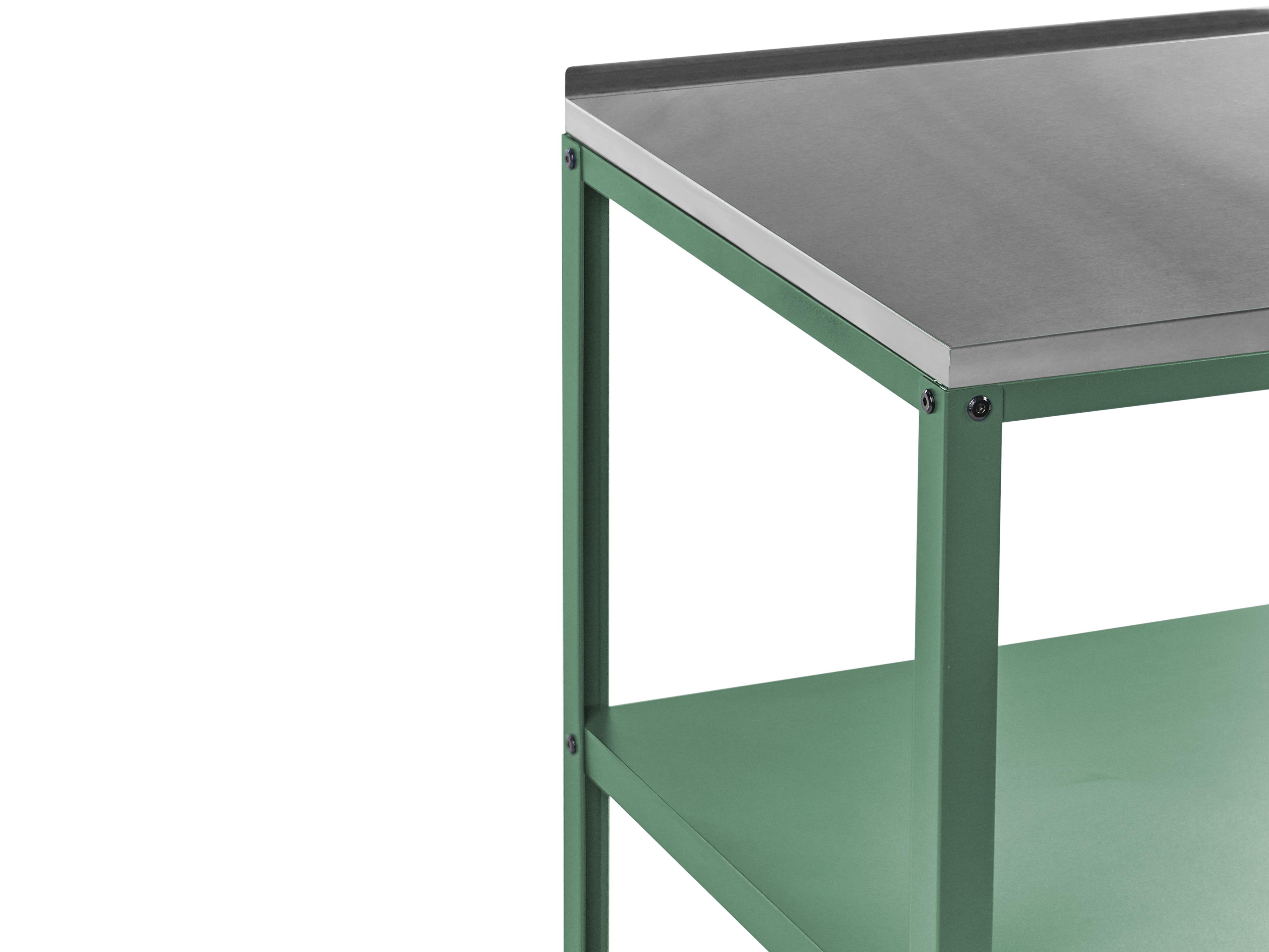 Tuin keukenset 3-delig met spoelbak VILAMA Metaal Groen