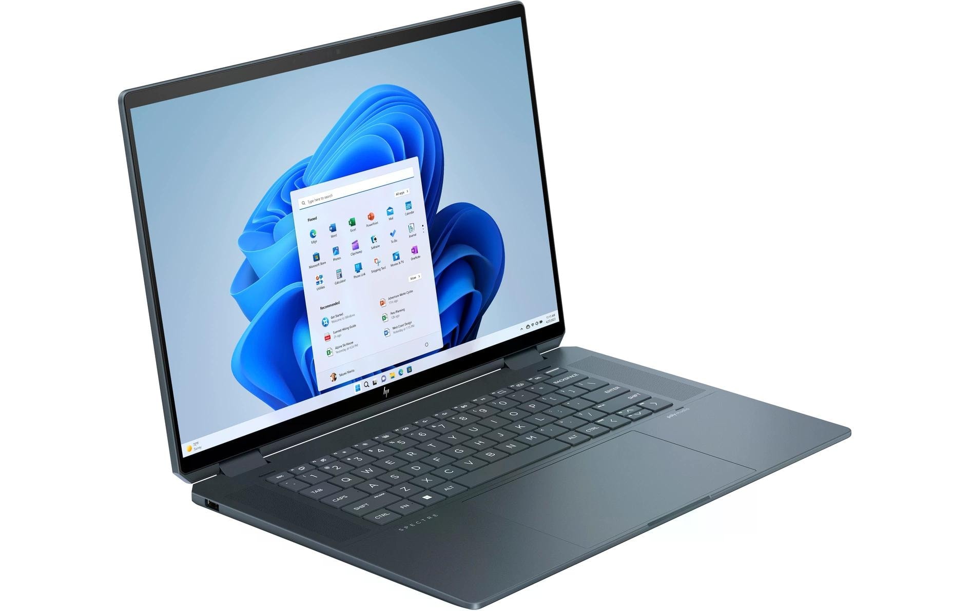 HP Convertible Notebook »Spectre x360 16-aa0770nz« 40,48 cm / 16 ″ Intel Core Ultra 7 GeForce RTX 4050 1.000 GB SSD