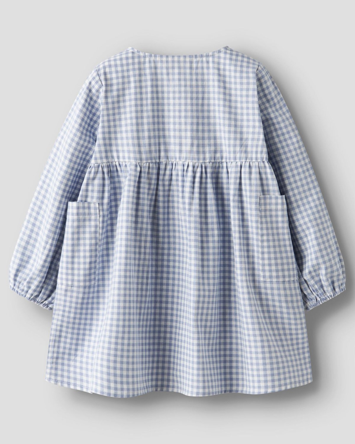 Kjole Barn M/ Volanger – Øko bomull | NMFTALLULA LS LOOSE DRESS LIL