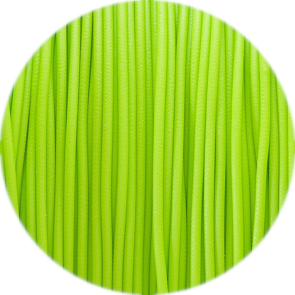 Fiberlogy  FiberFlex 40D Light Green, 1,75 mm / 850 g    Flexibles Filament mit einer Shore Härte von D40 in Hellgrün