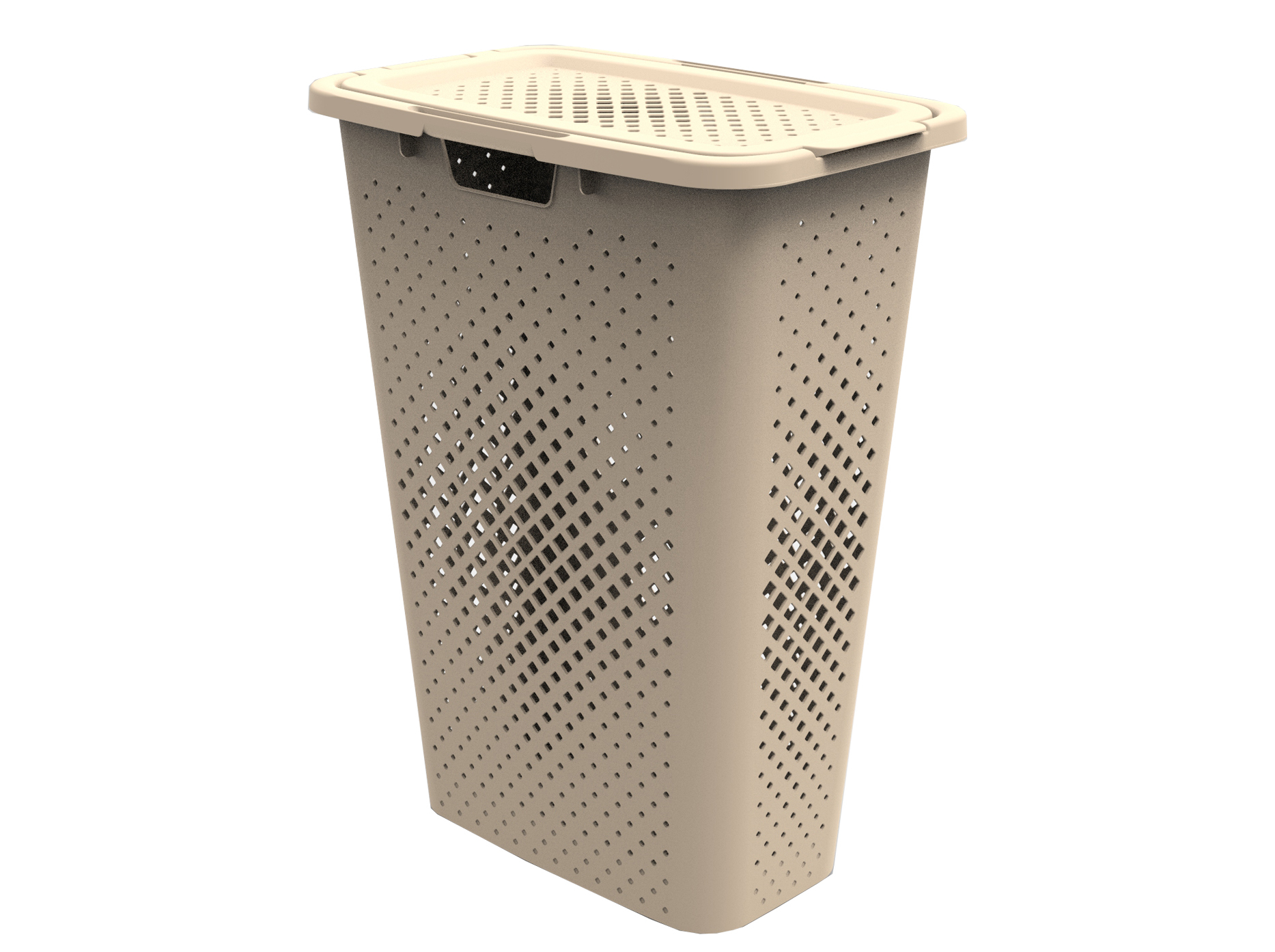 CESTO ROUPA SUJA ACTUEL PLASTICO RECICLADO 40L