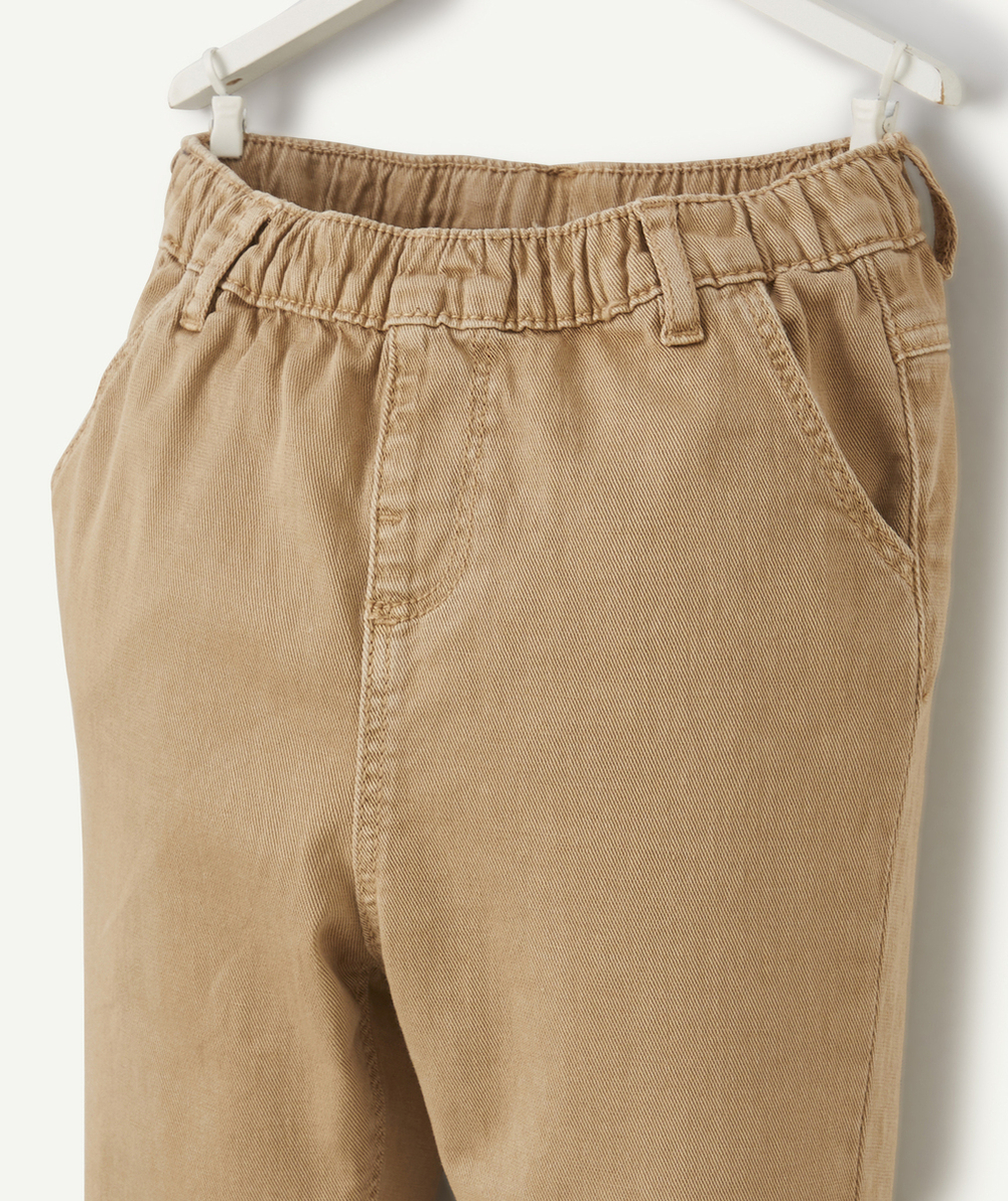 PANTALON RELAX BÉBÉ GARÇON BEIGE