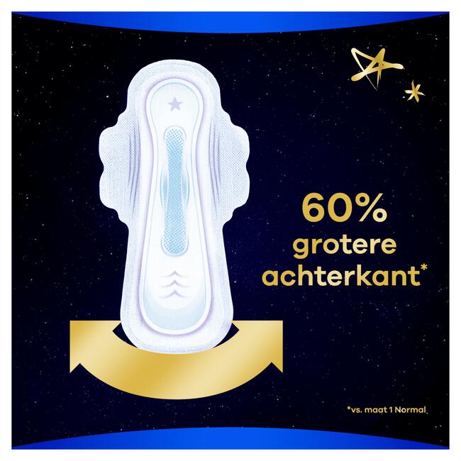 Always Ultra Maandverband Secure Night Met Vleugels 9 stuks