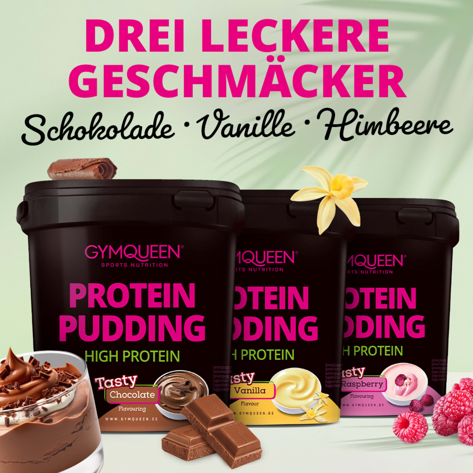 Protein Pudding 3er Pack