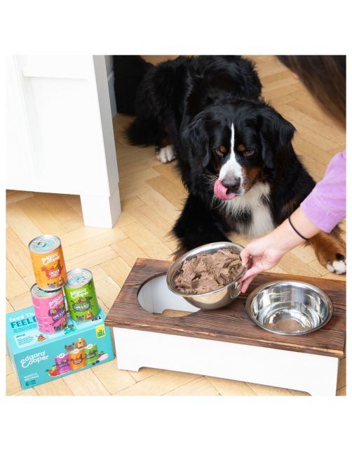 Edgard&Cooper Blik Multipack Dog Adult - Hondenvoer - Kip Wild Lam 6x400 g