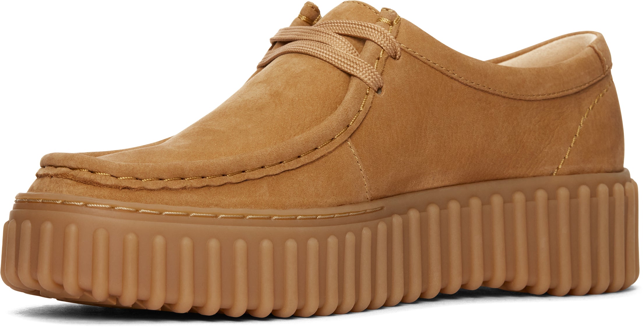 Clarks  Torhill Bee sko - Light Tan Nubuck