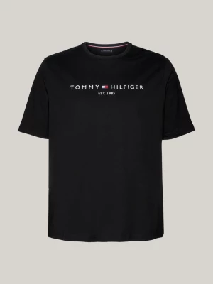 Camiseta de malha slim fit com logo Plus