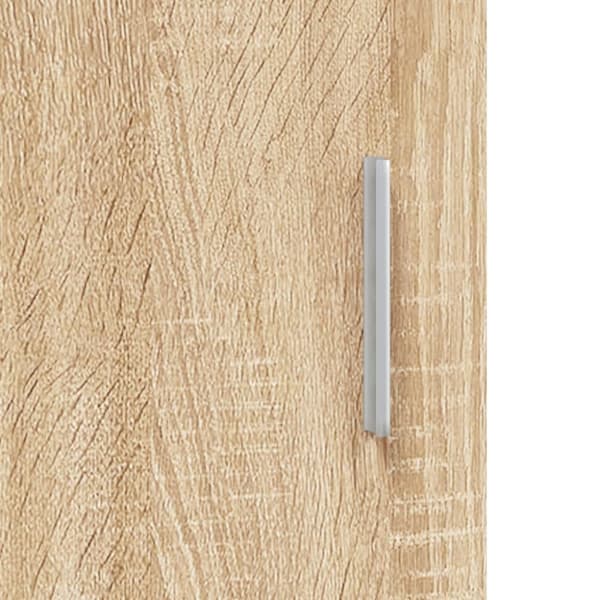 vidaXL Akvariumstativ sonoma eik 121x41x58 cm konstruert tre