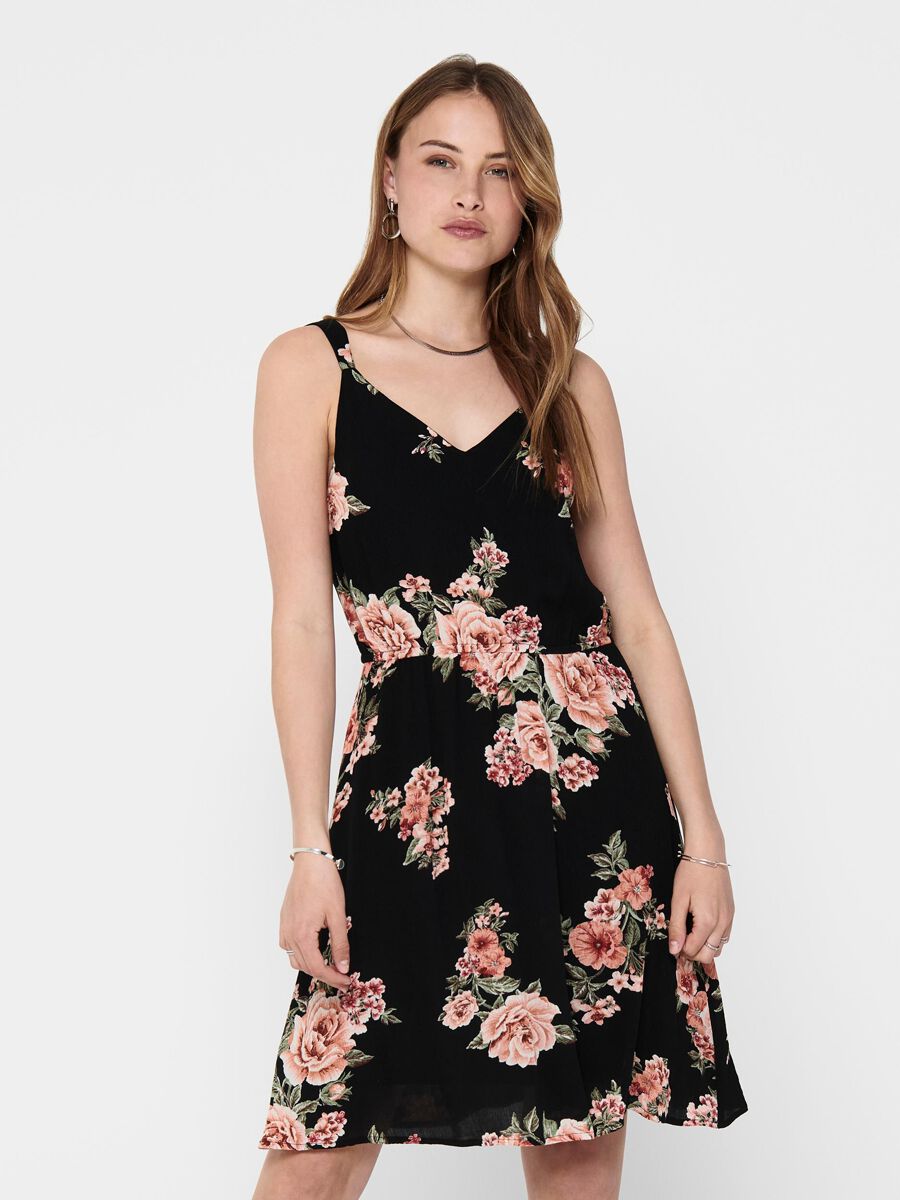Onlkarmen Life S/L Short Dress WVN NOOS | Only Robe courte